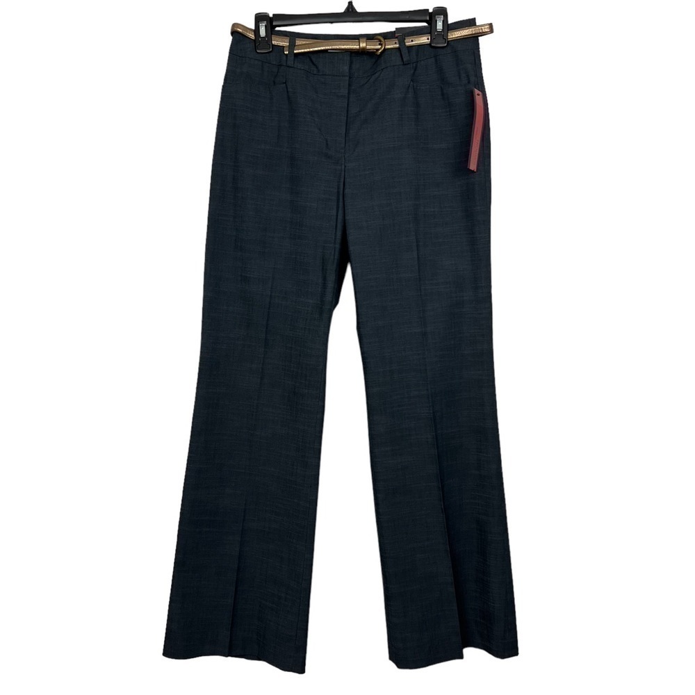 NWT Apt. 9 Modern Fit Women’s Career Dress Pants/Trouser Sz 6 Gray Print Stretch